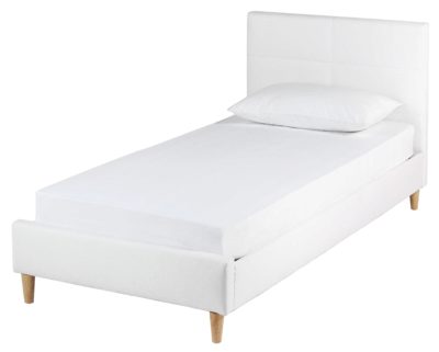 Collection - Mendelssohn White - Bed Frame - Single